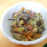 大豆を使った野菜炒め